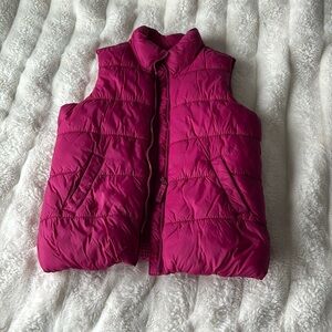Girls maroon vest
